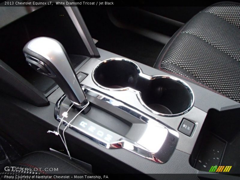 White Diamond Tricoat / Jet Black 2013 Chevrolet Equinox LT