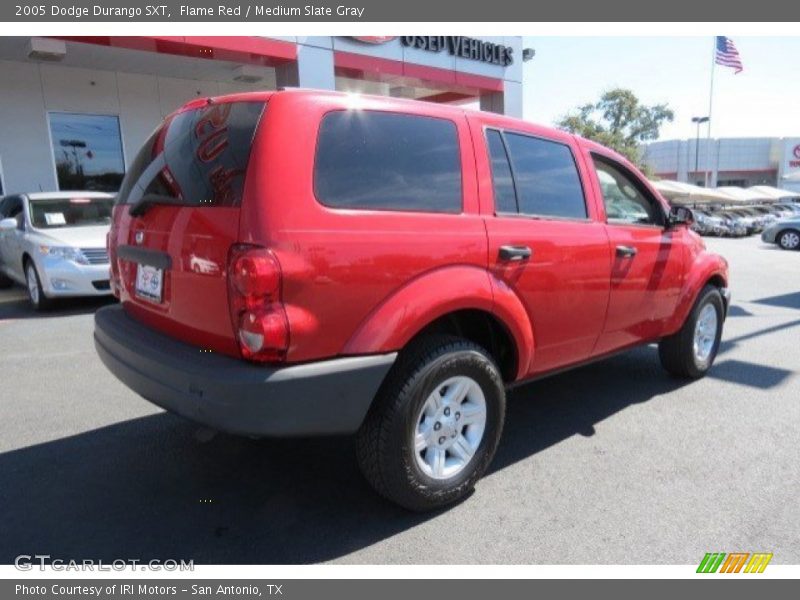 Flame Red / Medium Slate Gray 2005 Dodge Durango SXT
