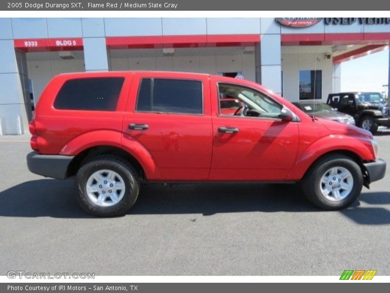 Flame Red / Medium Slate Gray 2005 Dodge Durango SXT