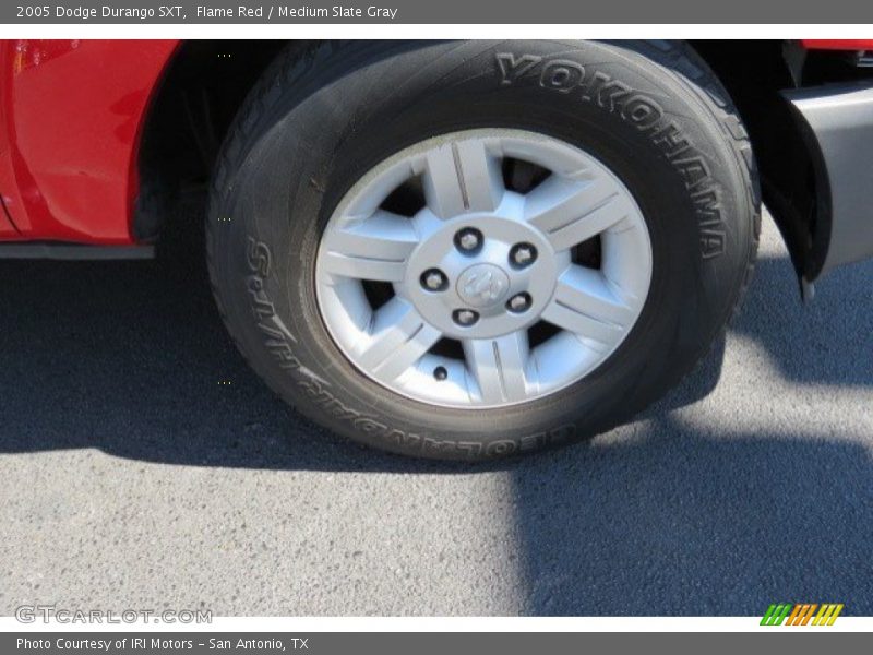 Flame Red / Medium Slate Gray 2005 Dodge Durango SXT