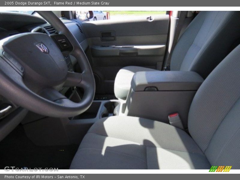 Flame Red / Medium Slate Gray 2005 Dodge Durango SXT