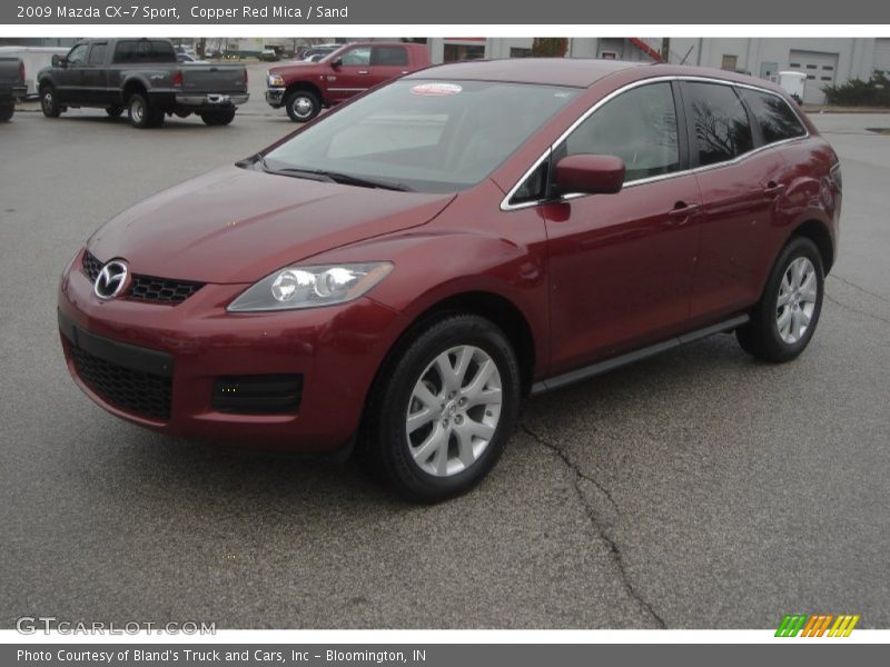 Copper Red Mica / Sand 2009 Mazda CX-7 Sport