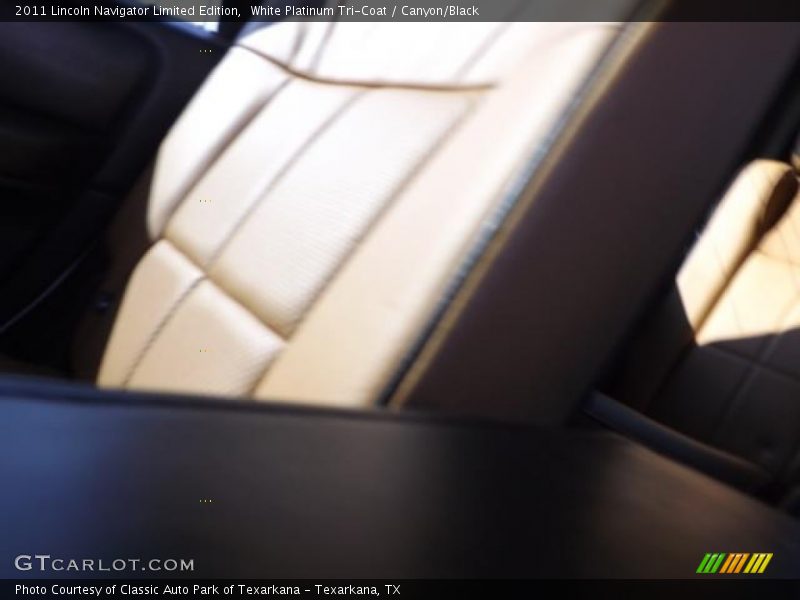 White Platinum Tri-Coat / Canyon/Black 2011 Lincoln Navigator Limited Edition