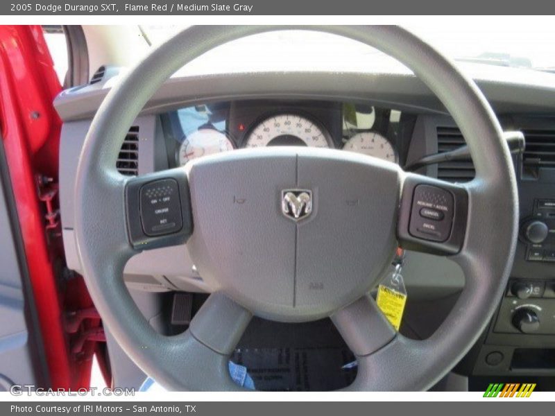 Flame Red / Medium Slate Gray 2005 Dodge Durango SXT