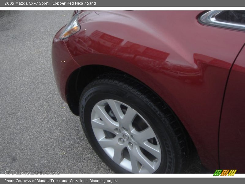 Copper Red Mica / Sand 2009 Mazda CX-7 Sport