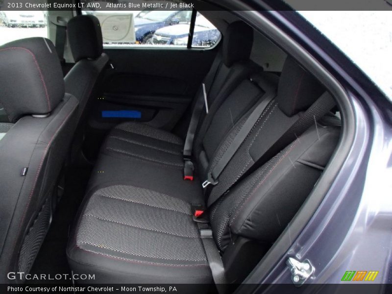 Rear Seat of 2013 Equinox LT AWD