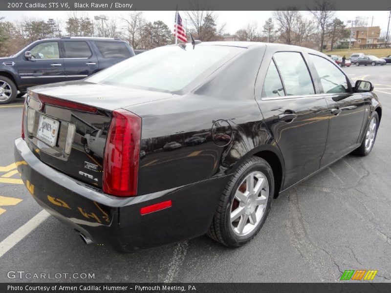 Black Raven / Ebony 2007 Cadillac STS V6