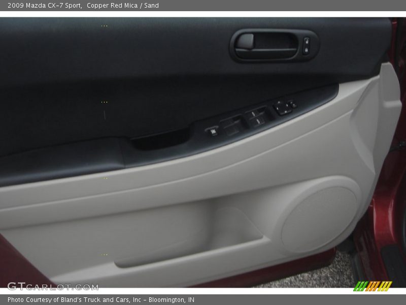 Copper Red Mica / Sand 2009 Mazda CX-7 Sport