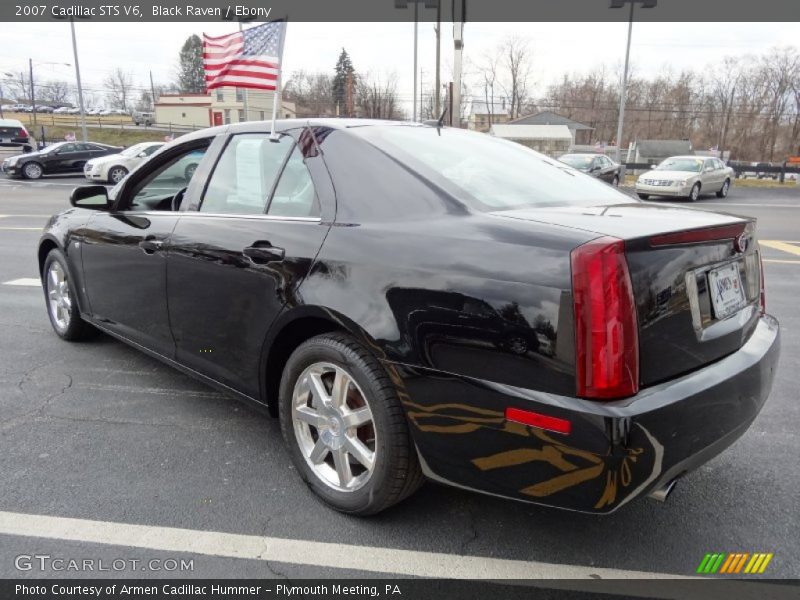 Black Raven / Ebony 2007 Cadillac STS V6