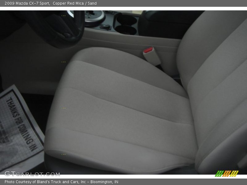 Copper Red Mica / Sand 2009 Mazda CX-7 Sport
