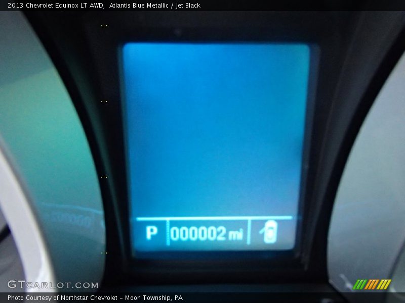 Atlantis Blue Metallic / Jet Black 2013 Chevrolet Equinox LT AWD