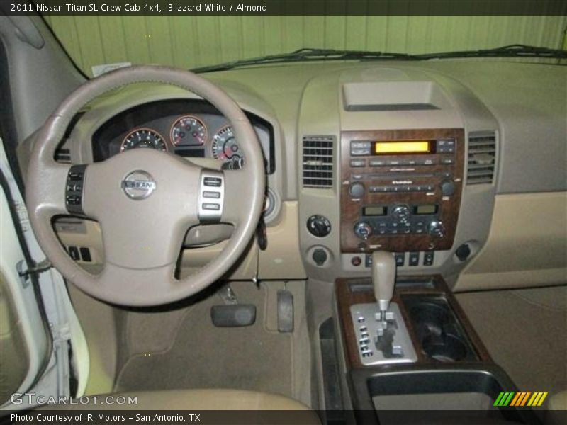 Blizzard White / Almond 2011 Nissan Titan SL Crew Cab 4x4