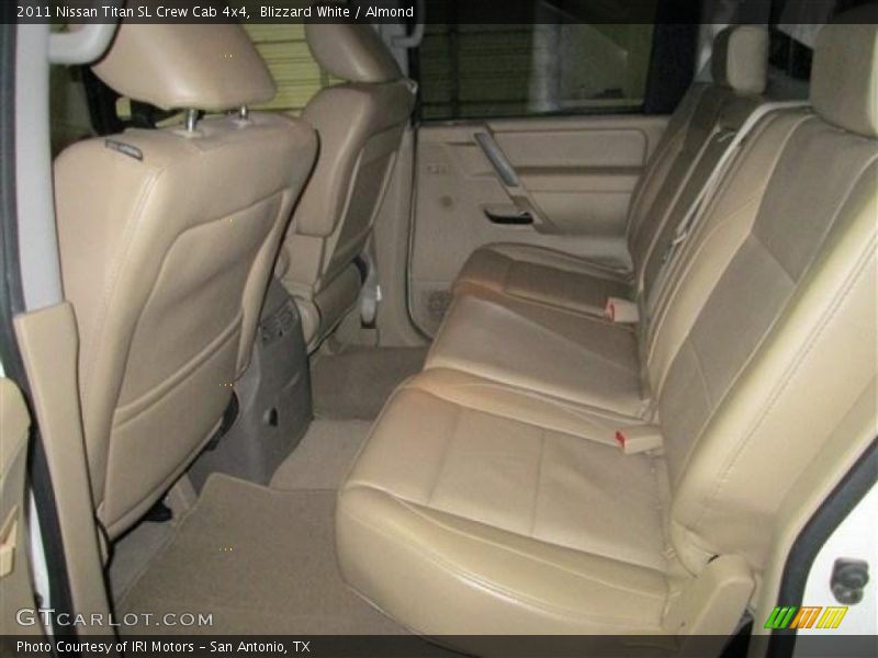 Blizzard White / Almond 2011 Nissan Titan SL Crew Cab 4x4