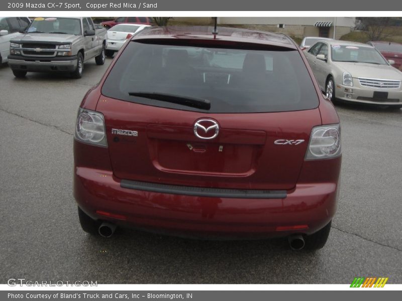 Copper Red Mica / Sand 2009 Mazda CX-7 Sport