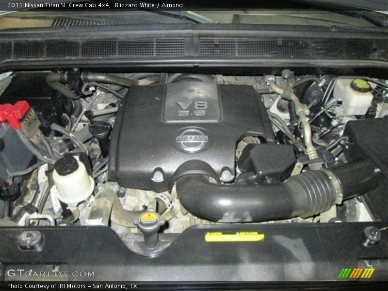 Blizzard White / Almond 2011 Nissan Titan SL Crew Cab 4x4