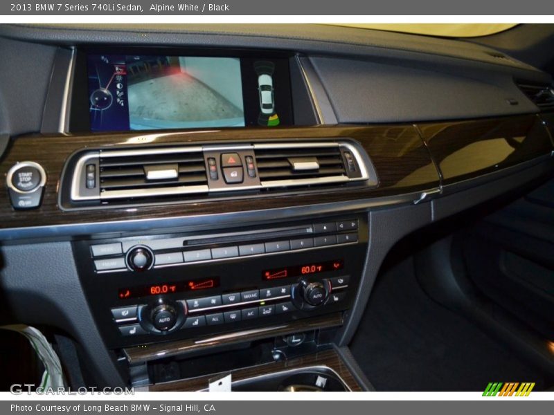 Alpine White / Black 2013 BMW 7 Series 740Li Sedan