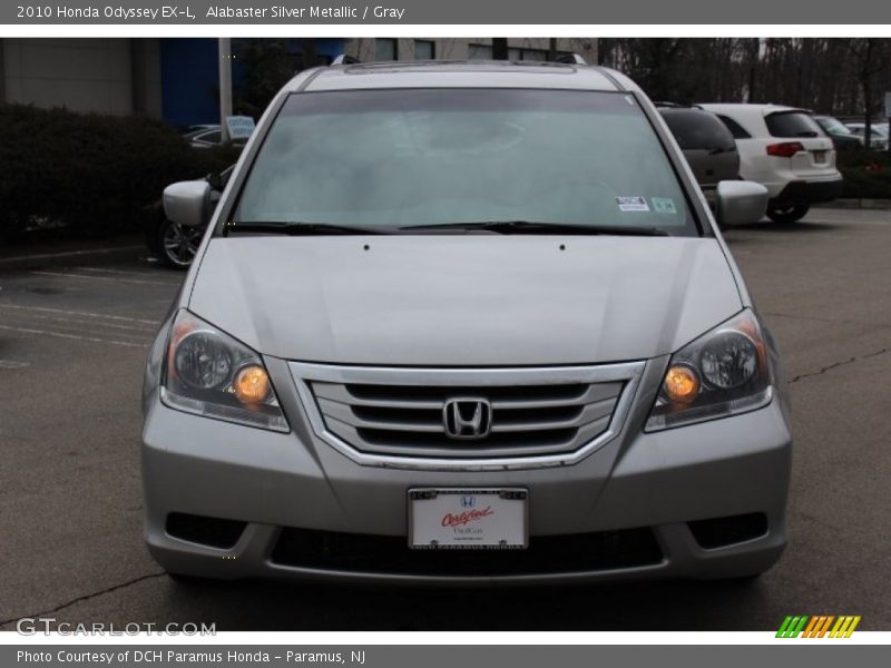 Alabaster Silver Metallic / Gray 2010 Honda Odyssey EX-L