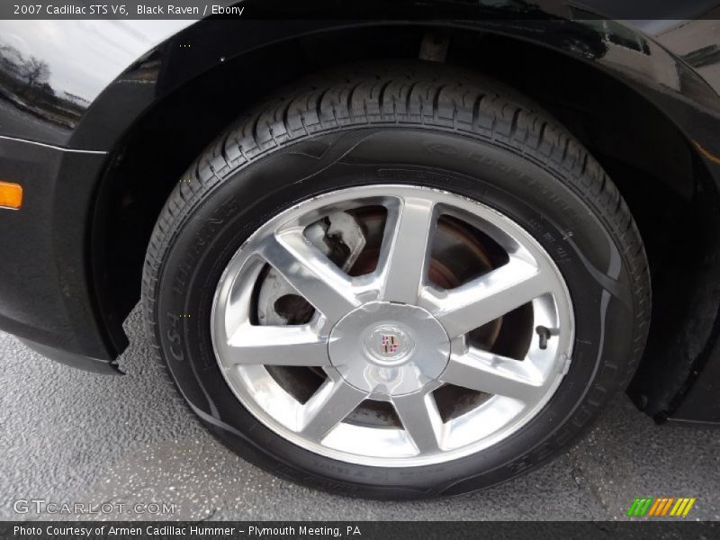 Black Raven / Ebony 2007 Cadillac STS V6