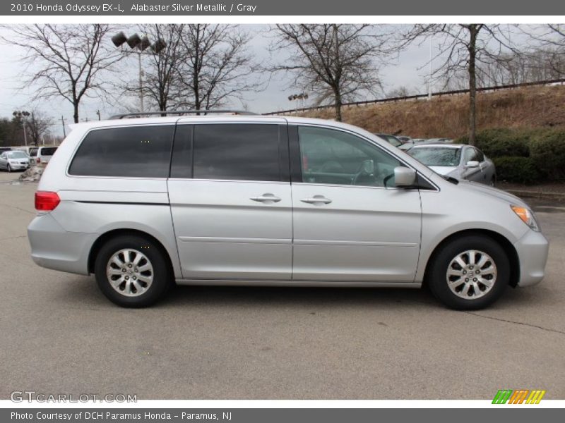 Alabaster Silver Metallic / Gray 2010 Honda Odyssey EX-L