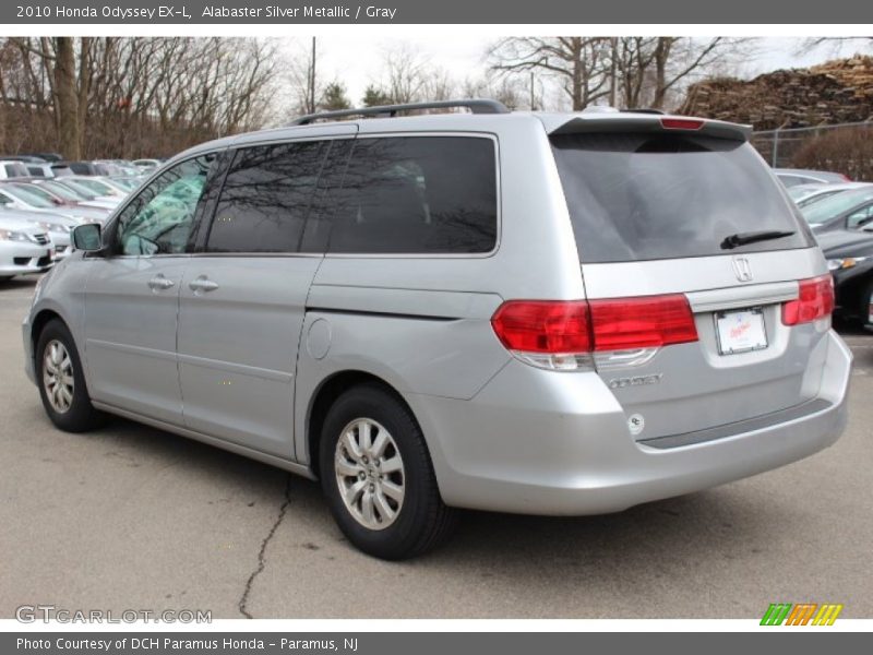 Alabaster Silver Metallic / Gray 2010 Honda Odyssey EX-L