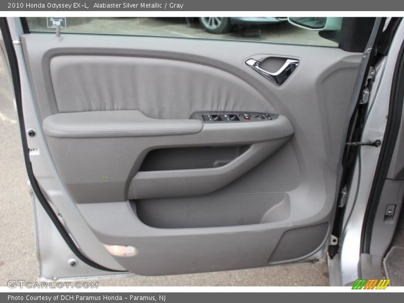 Alabaster Silver Metallic / Gray 2010 Honda Odyssey EX-L