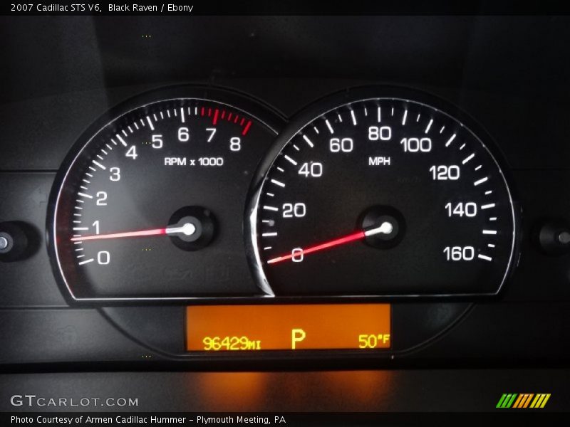Black Raven / Ebony 2007 Cadillac STS V6