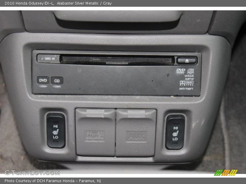 Alabaster Silver Metallic / Gray 2010 Honda Odyssey EX-L