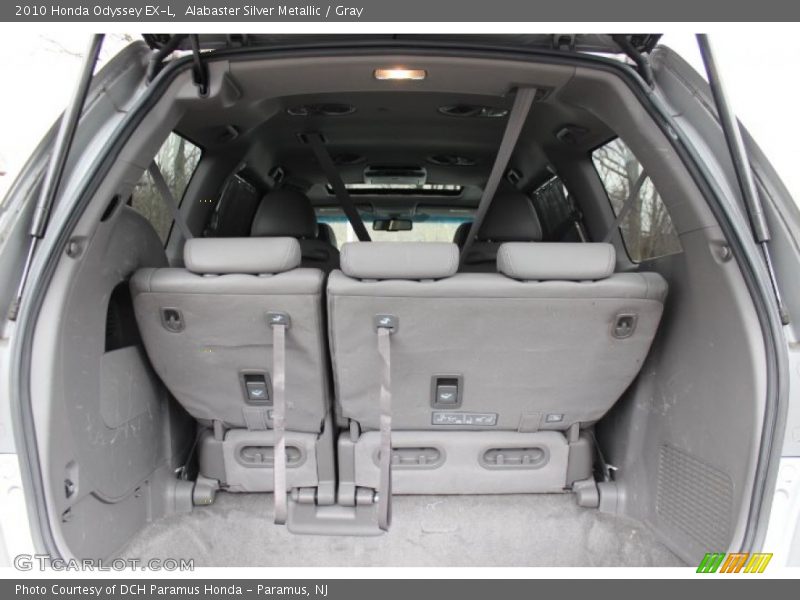 Alabaster Silver Metallic / Gray 2010 Honda Odyssey EX-L