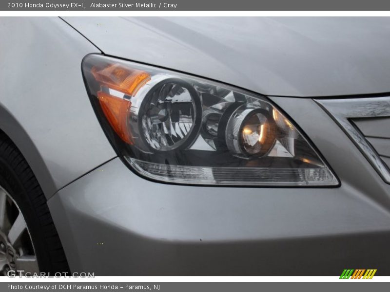 Alabaster Silver Metallic / Gray 2010 Honda Odyssey EX-L