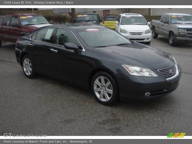 Smokey Granite Mica / Black 2009 Lexus ES 350