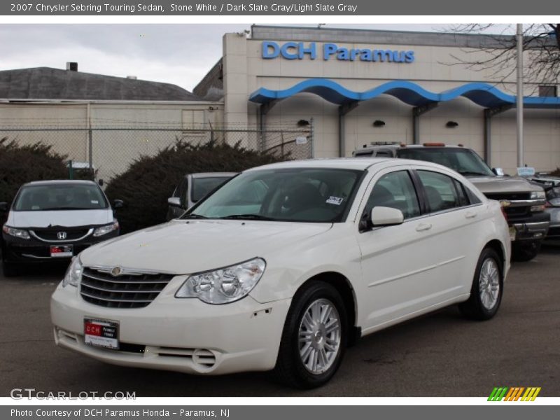 Stone White / Dark Slate Gray/Light Slate Gray 2007 Chrysler Sebring Touring Sedan