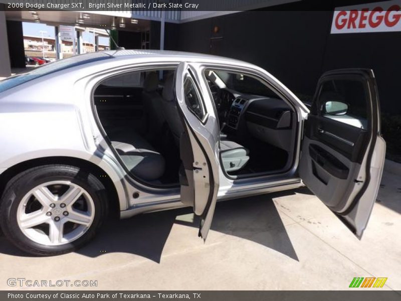 Bright Silver Metallic / Dark Slate Gray 2008 Dodge Charger SXT