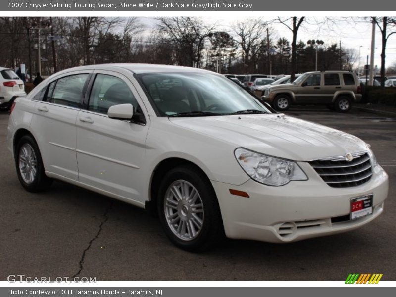Stone White / Dark Slate Gray/Light Slate Gray 2007 Chrysler Sebring Touring Sedan