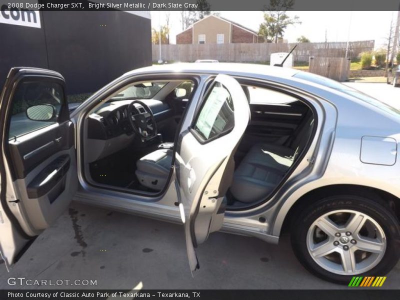 Bright Silver Metallic / Dark Slate Gray 2008 Dodge Charger SXT