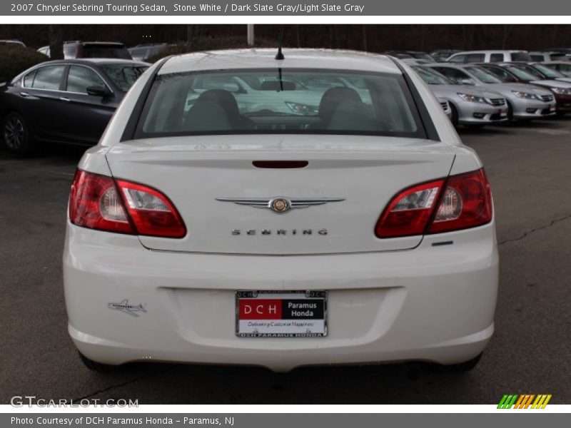 Stone White / Dark Slate Gray/Light Slate Gray 2007 Chrysler Sebring Touring Sedan