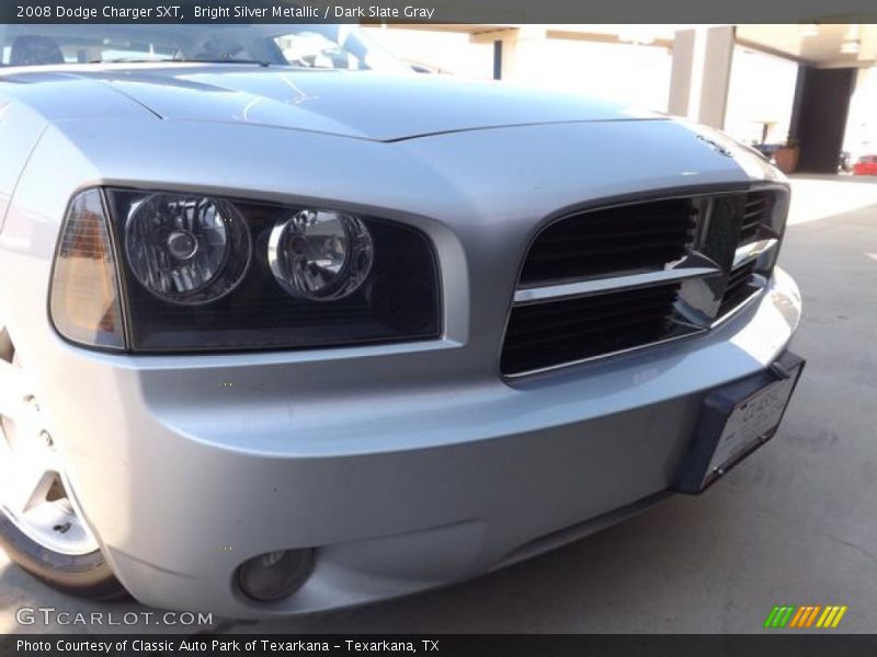 Bright Silver Metallic / Dark Slate Gray 2008 Dodge Charger SXT