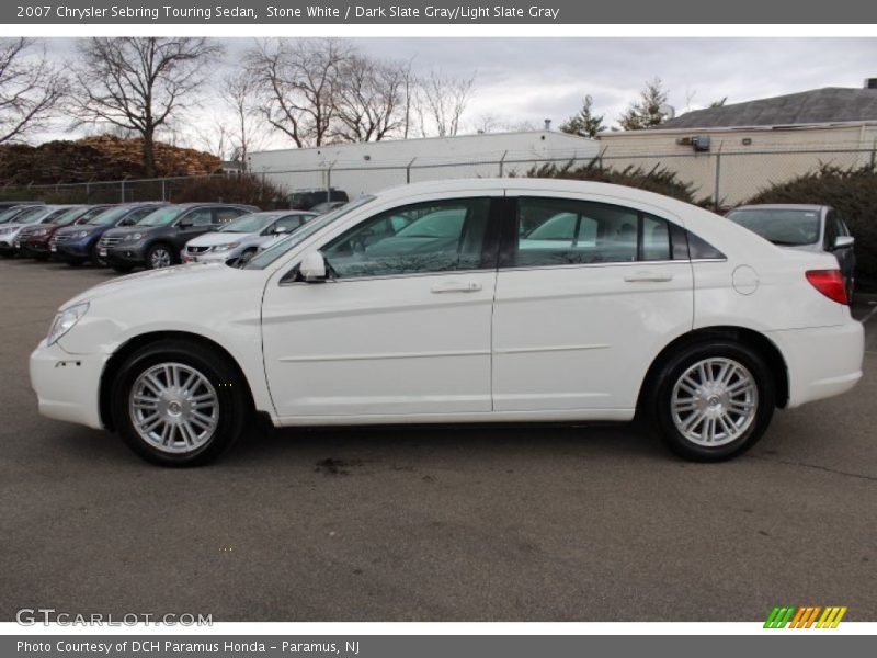 Stone White / Dark Slate Gray/Light Slate Gray 2007 Chrysler Sebring Touring Sedan