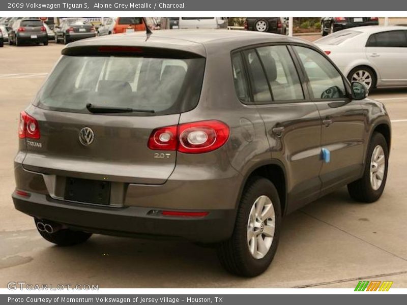Alpine Grey Metallic / Charcoal 2009 Volkswagen Tiguan S