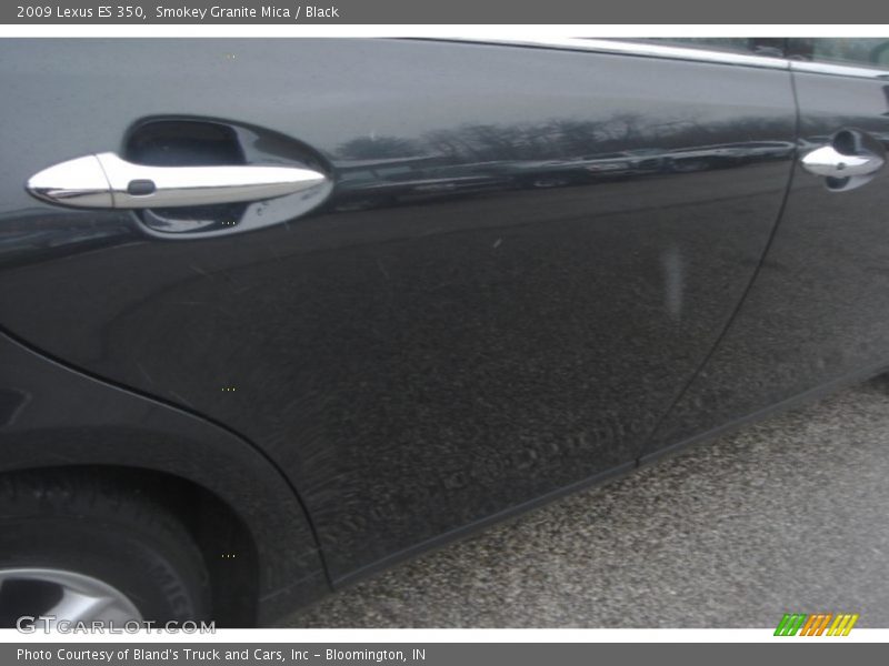 Smokey Granite Mica / Black 2009 Lexus ES 350