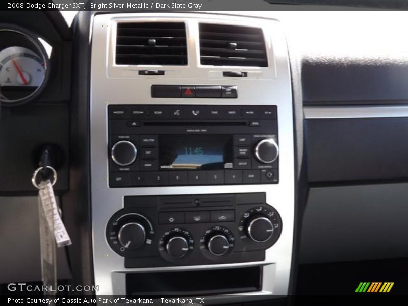 Bright Silver Metallic / Dark Slate Gray 2008 Dodge Charger SXT