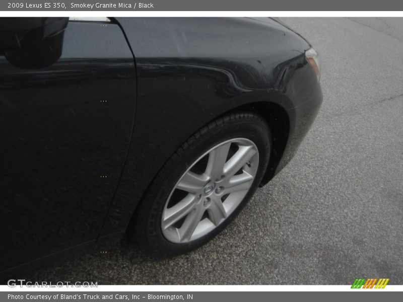 Smokey Granite Mica / Black 2009 Lexus ES 350