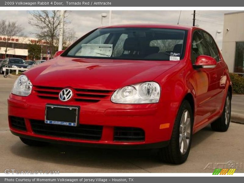 Tornado Red / Anthracite 2009 Volkswagen Rabbit 4 Door