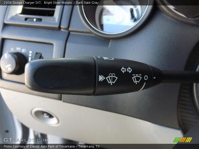 Bright Silver Metallic / Dark Slate Gray 2008 Dodge Charger SXT