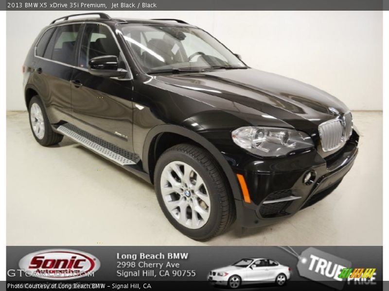 Jet Black / Black 2013 BMW X5 xDrive 35i Premium