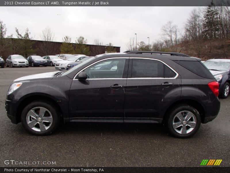 Tungsten Metallic / Jet Black 2013 Chevrolet Equinox LT AWD