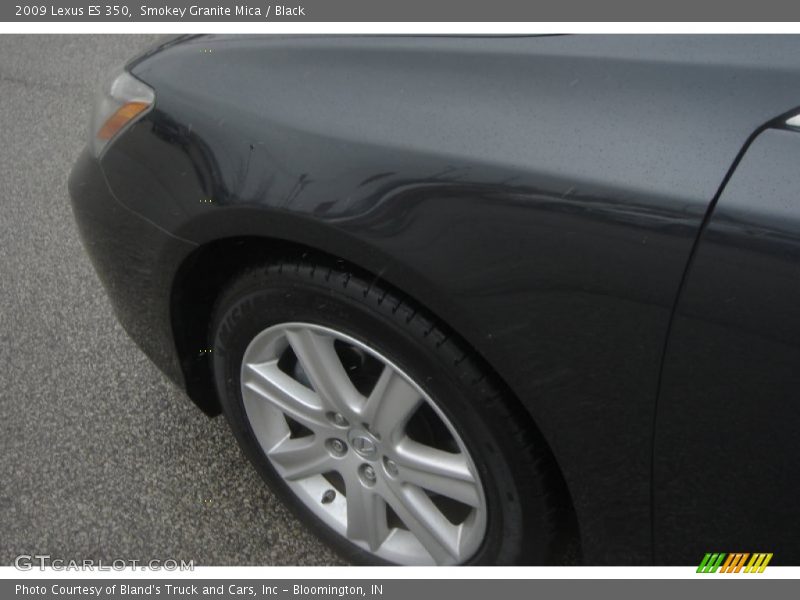 Smokey Granite Mica / Black 2009 Lexus ES 350