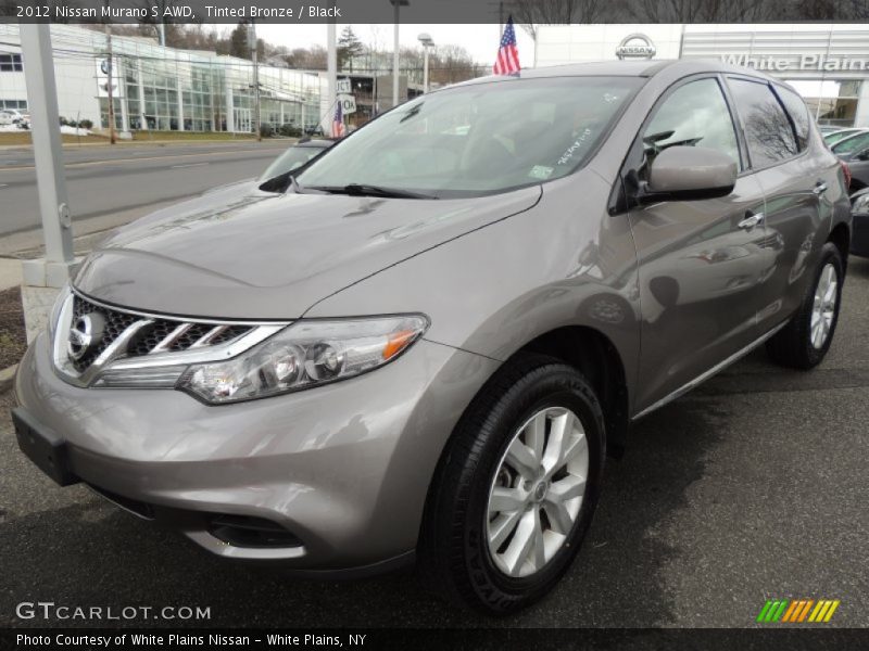 Tinted Bronze / Black 2012 Nissan Murano S AWD