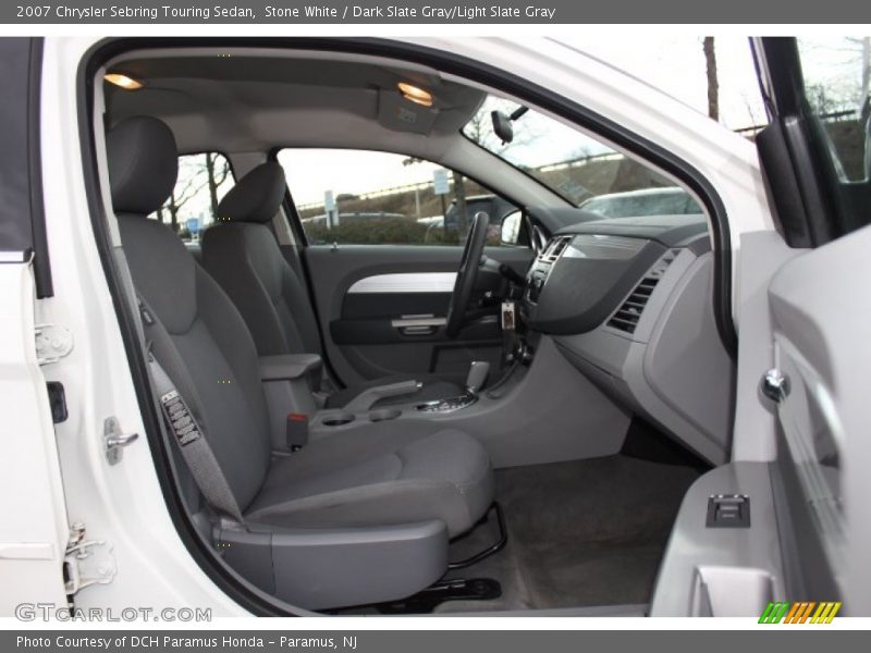 Stone White / Dark Slate Gray/Light Slate Gray 2007 Chrysler Sebring Touring Sedan