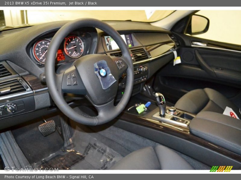 Jet Black / Black 2013 BMW X5 xDrive 35i Premium