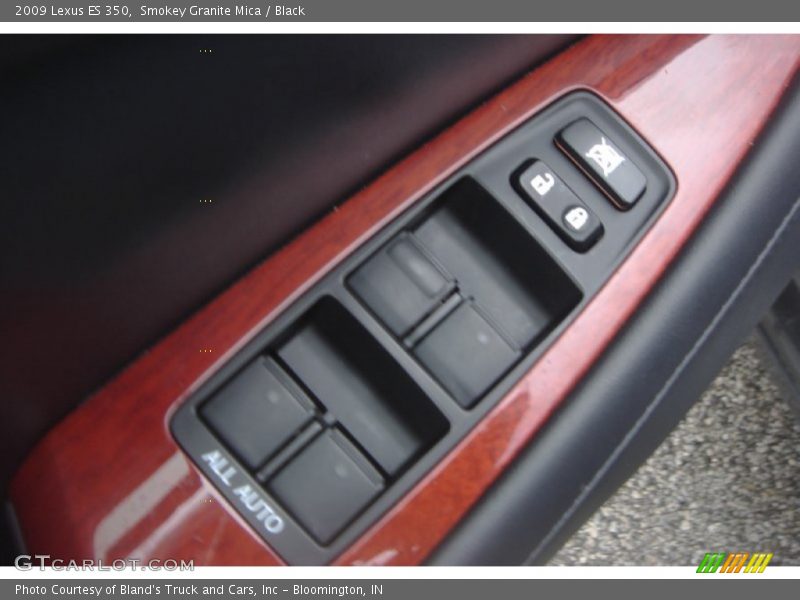 Smokey Granite Mica / Black 2009 Lexus ES 350